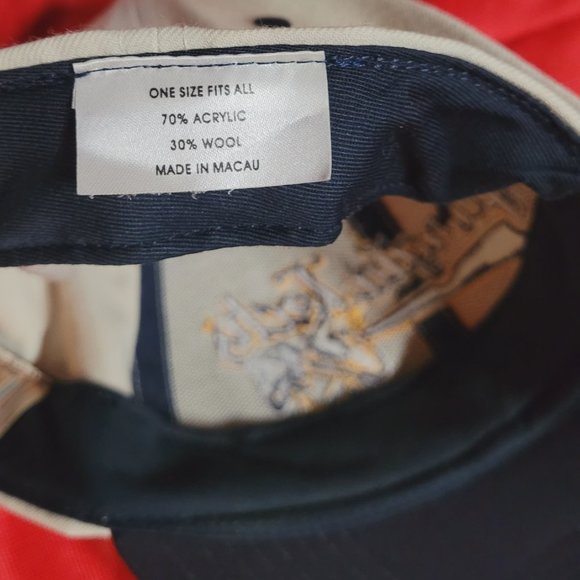 Georgia Tech Yellowjackets Embroidered Hat, tan - Picture 5 of 5